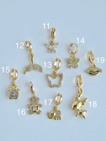 Symbolic Clip Charm  - Charms with Hinged Clasp