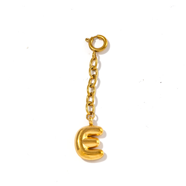 Unique Souls - Bubble Letter Bikini Charms Hinged Clip Clasp - Made for the Water