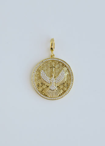 Phoenix Charm with Hinged Clasp
