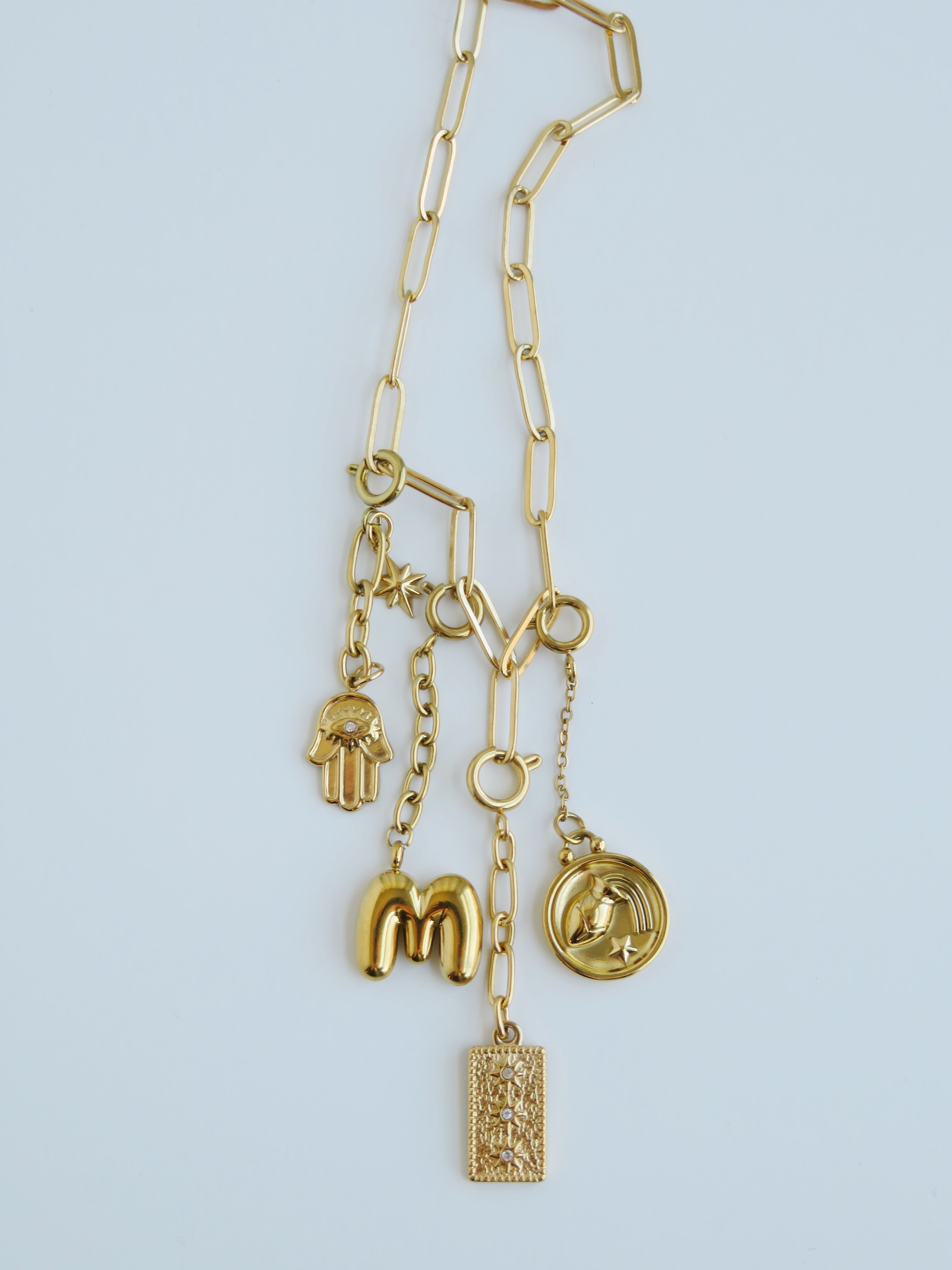 Zodiac Chain Charms - Spring Clasp