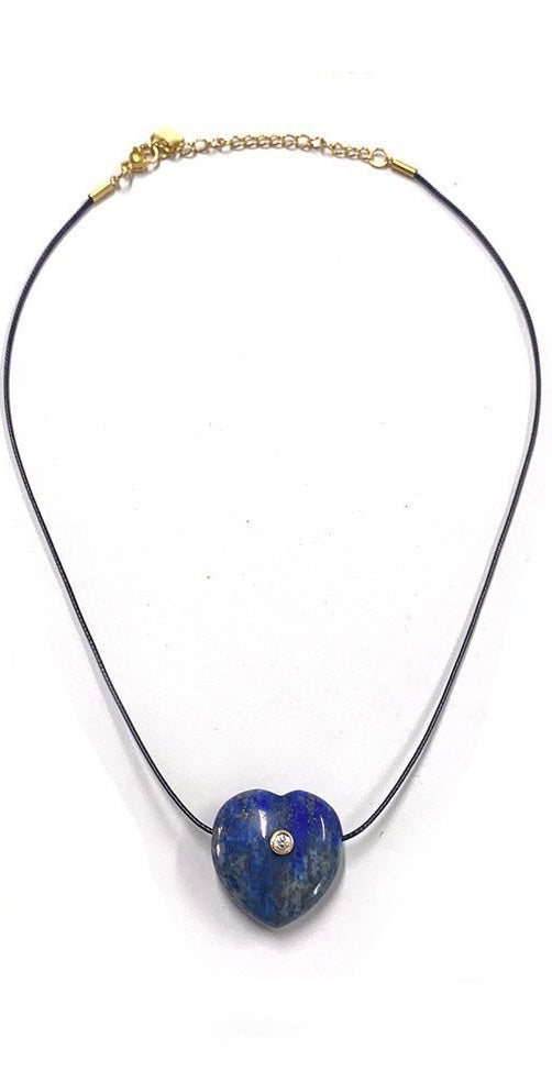 Seacliff Heart Cord Necklace
