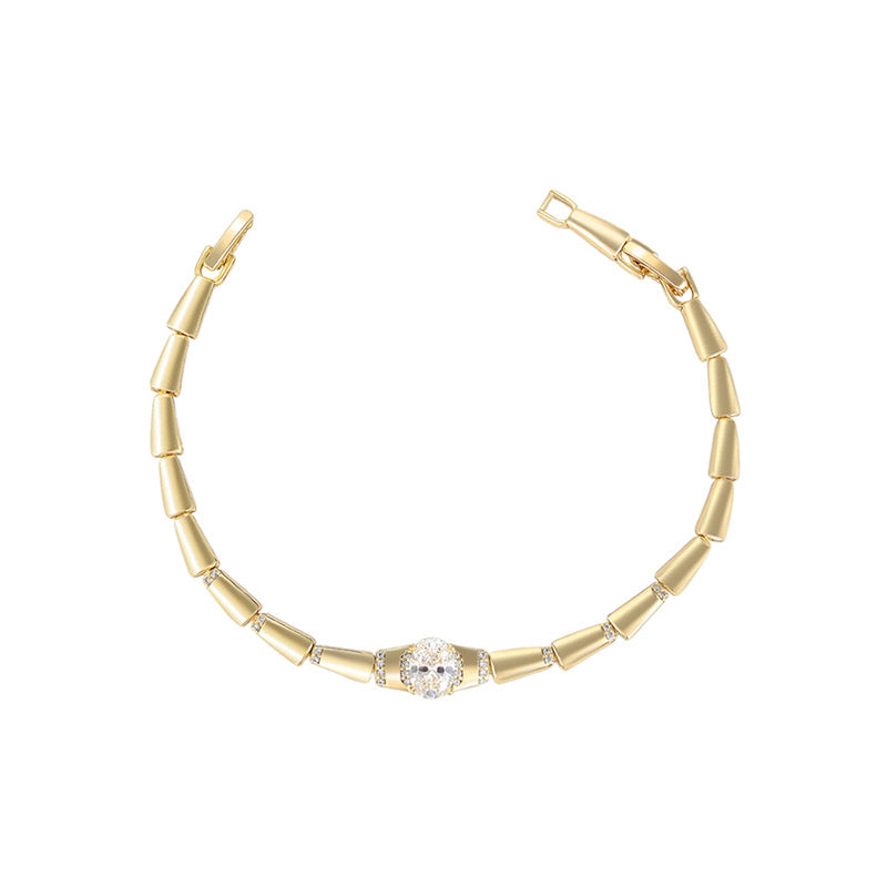 Serpent Chain Diamond Bracelet