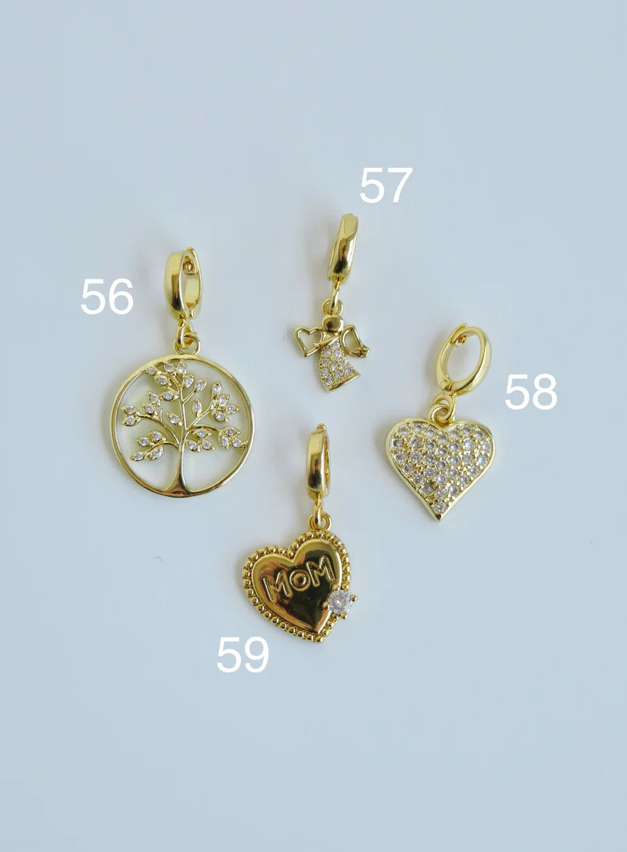 Symbolic Clip Charm  - Charms with Hinged Clasp