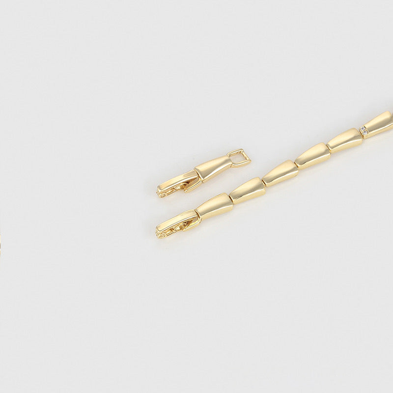 Serpent Chain Diamond Bracelet