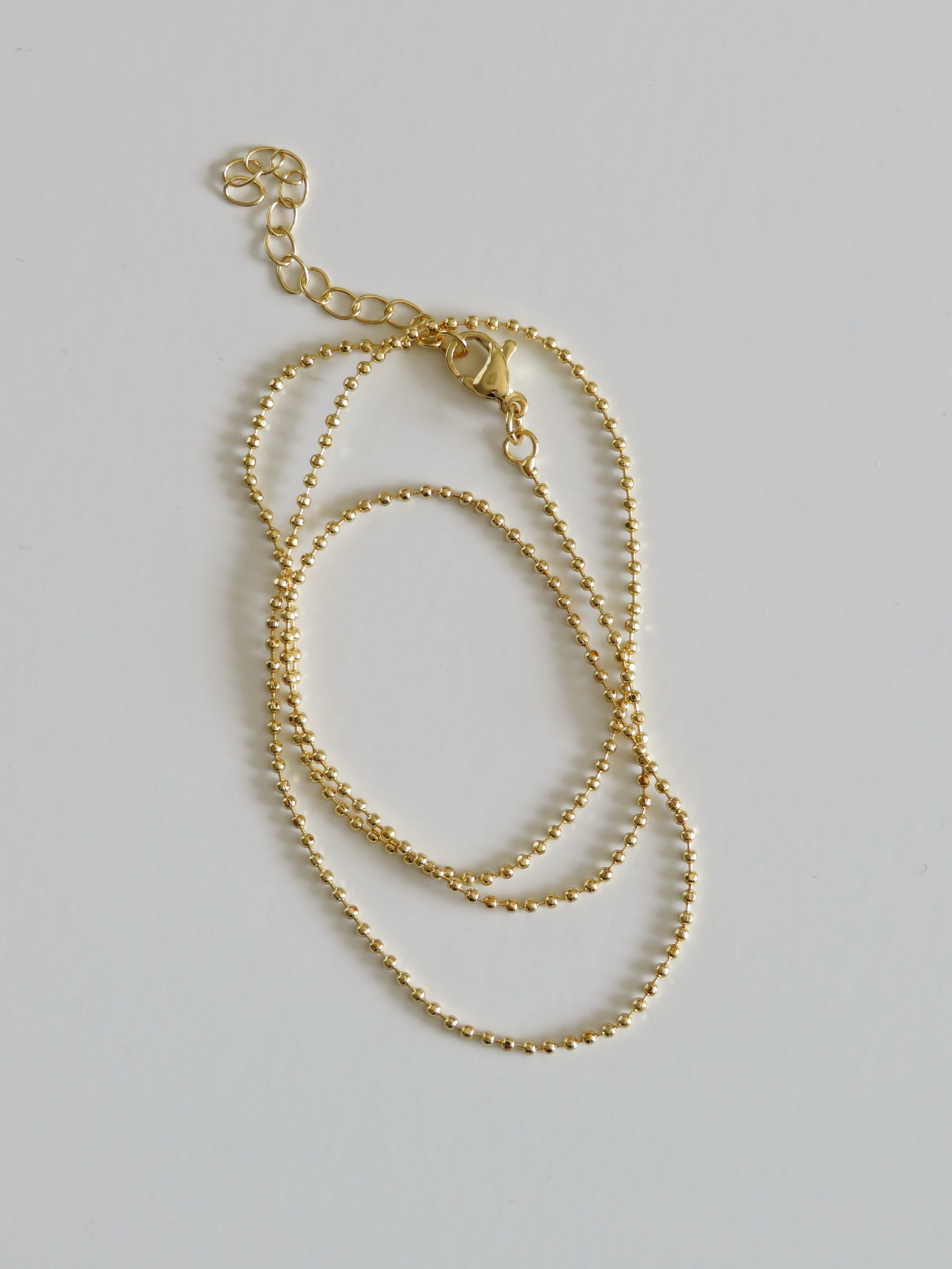 Kylie - Beaded Chain Necklace