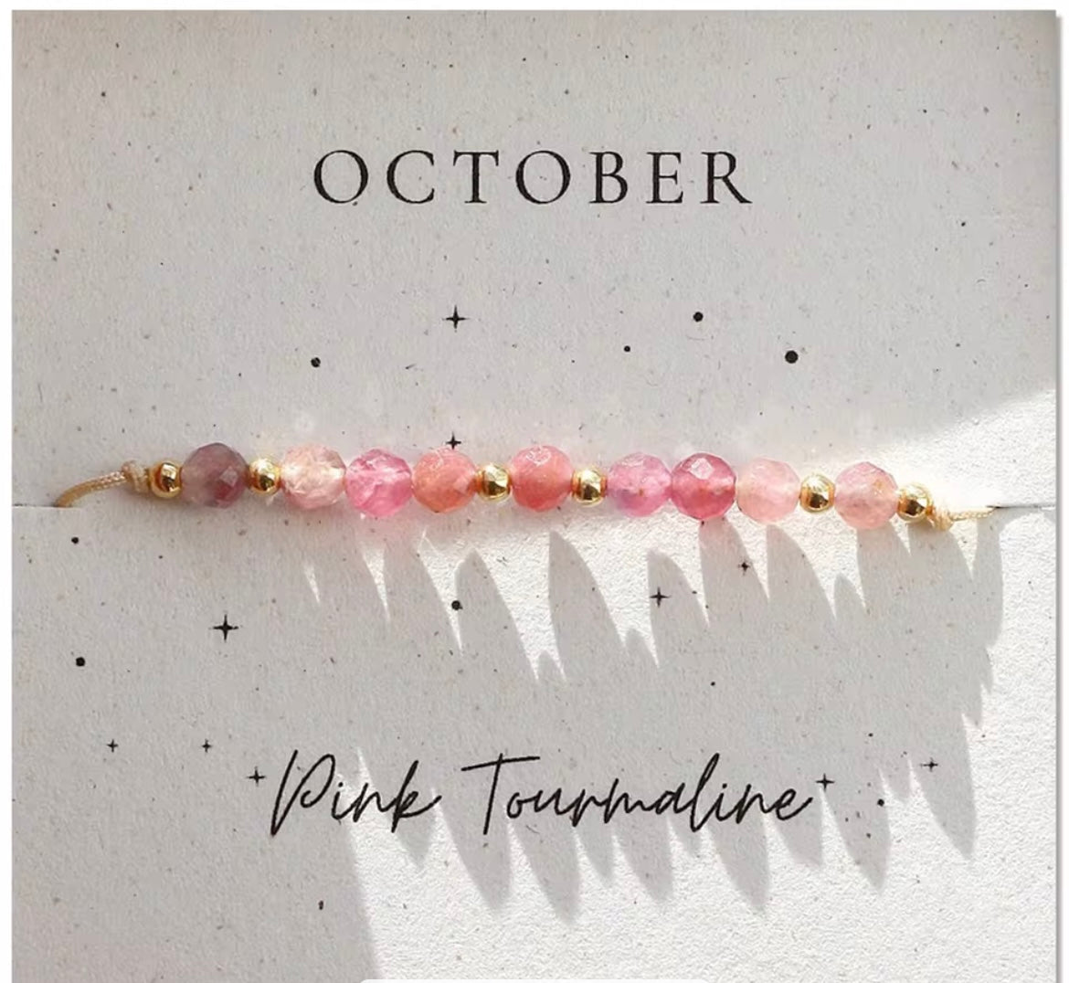 Crystal Birthstone Bracelet