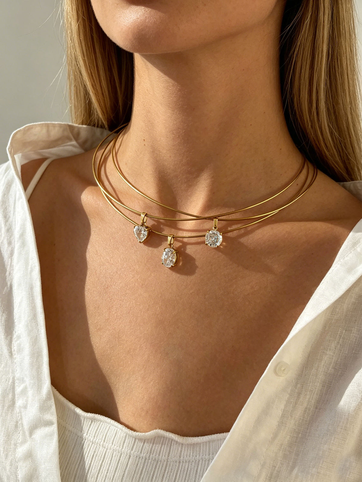Diamond Collar Necklace