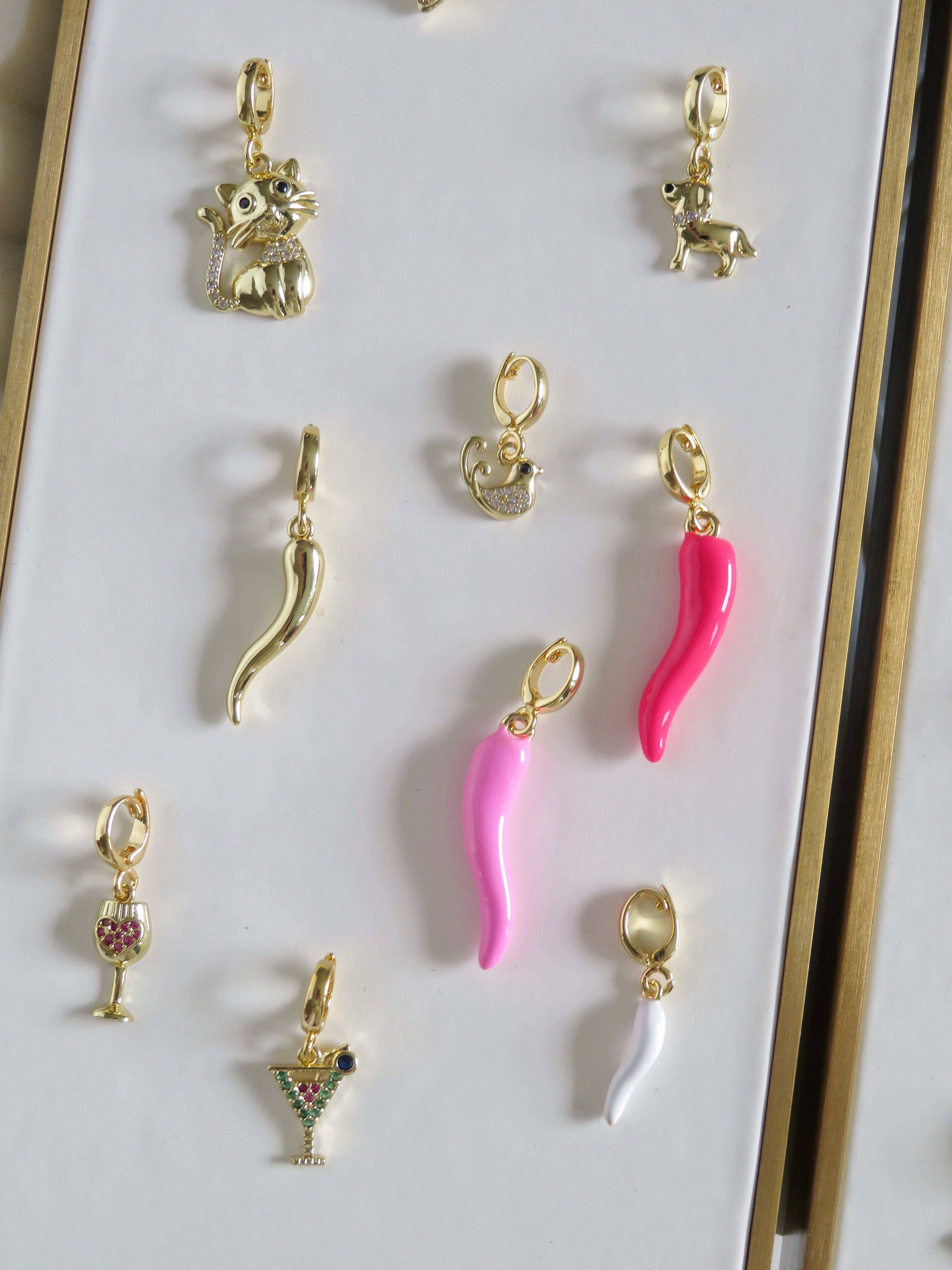 Essential Protection - Cornicello Charms with Hinged Clasp