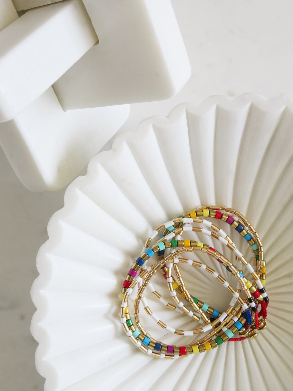 Stella Enamel Tube Necklaces