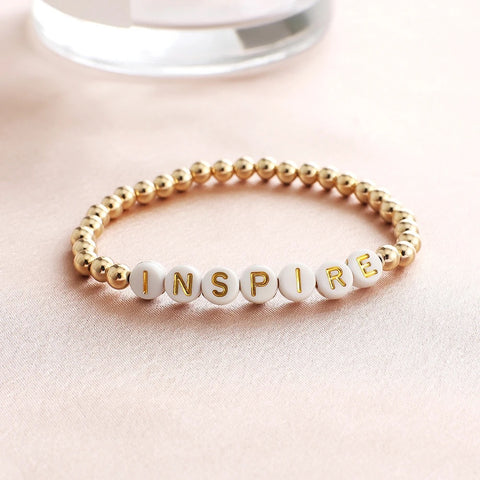 Inspire Beaded Bracelet