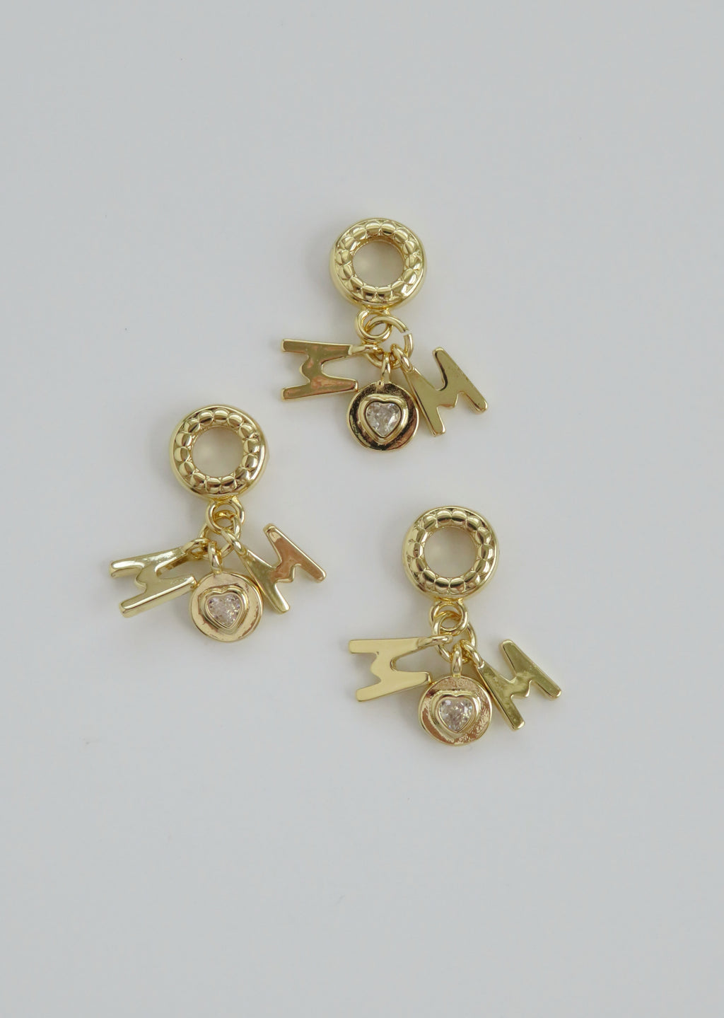 MOM Charm with Closed Bail