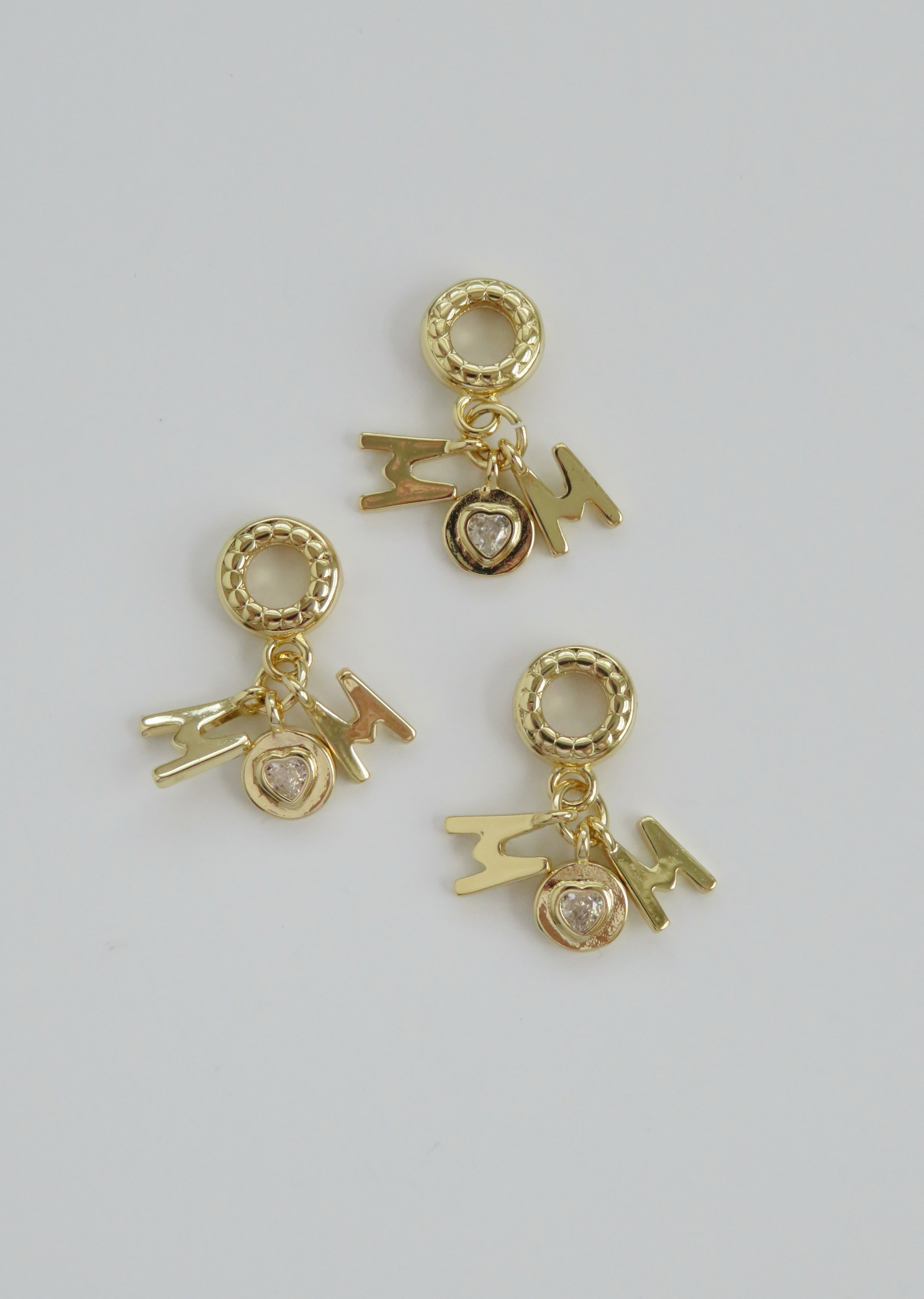 MOM Charm with Closed Bail