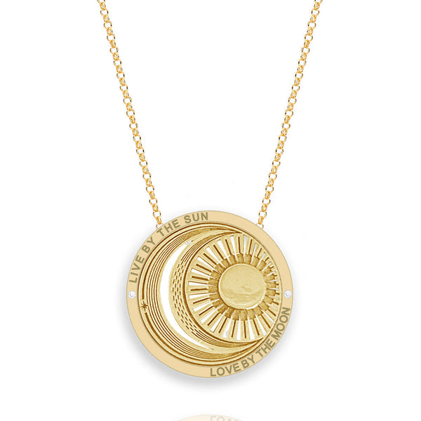 Golden Celestial Necklace