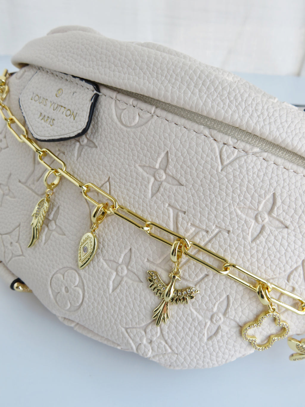 Charm Bar Chain - 18k Gold Plated - Handbag Chain