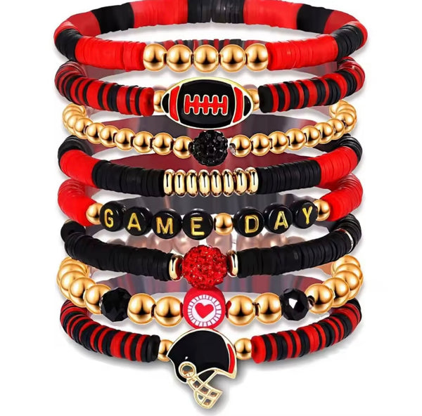 Game Day Wrist Stacks - Football