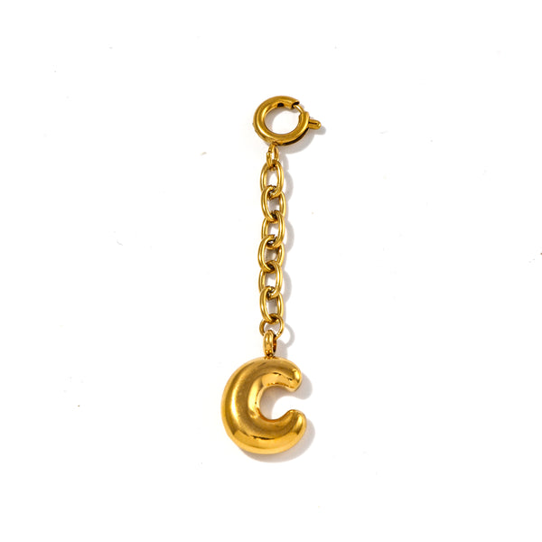 Unique Souls - Bubble Letter Bikini Charms Hinged Clip Clasp - Made for the Water