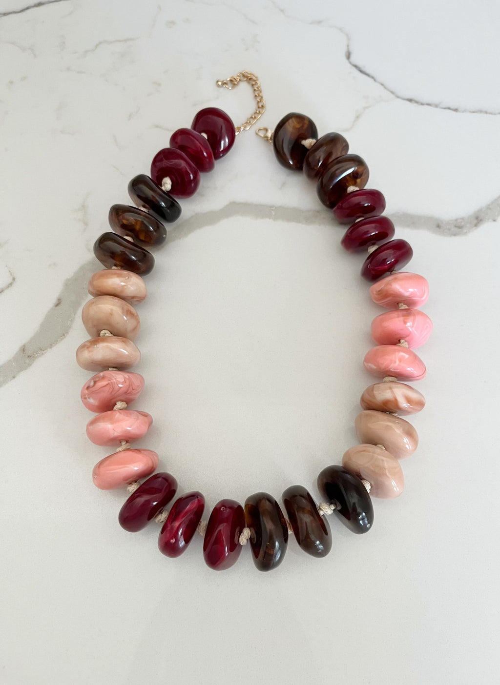 Mallorca Rondelle Necklaces