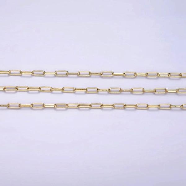 Kerry Paperclip Chain - 15.5” - 20”