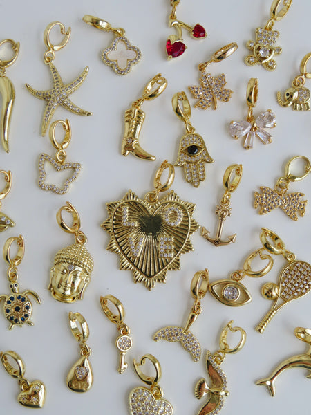 Mystery Charms - Charms with Hinged Clasp