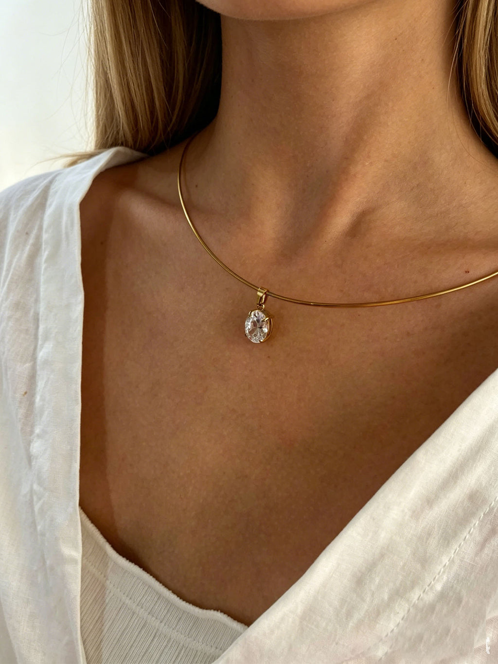 Diamond Collar Necklace