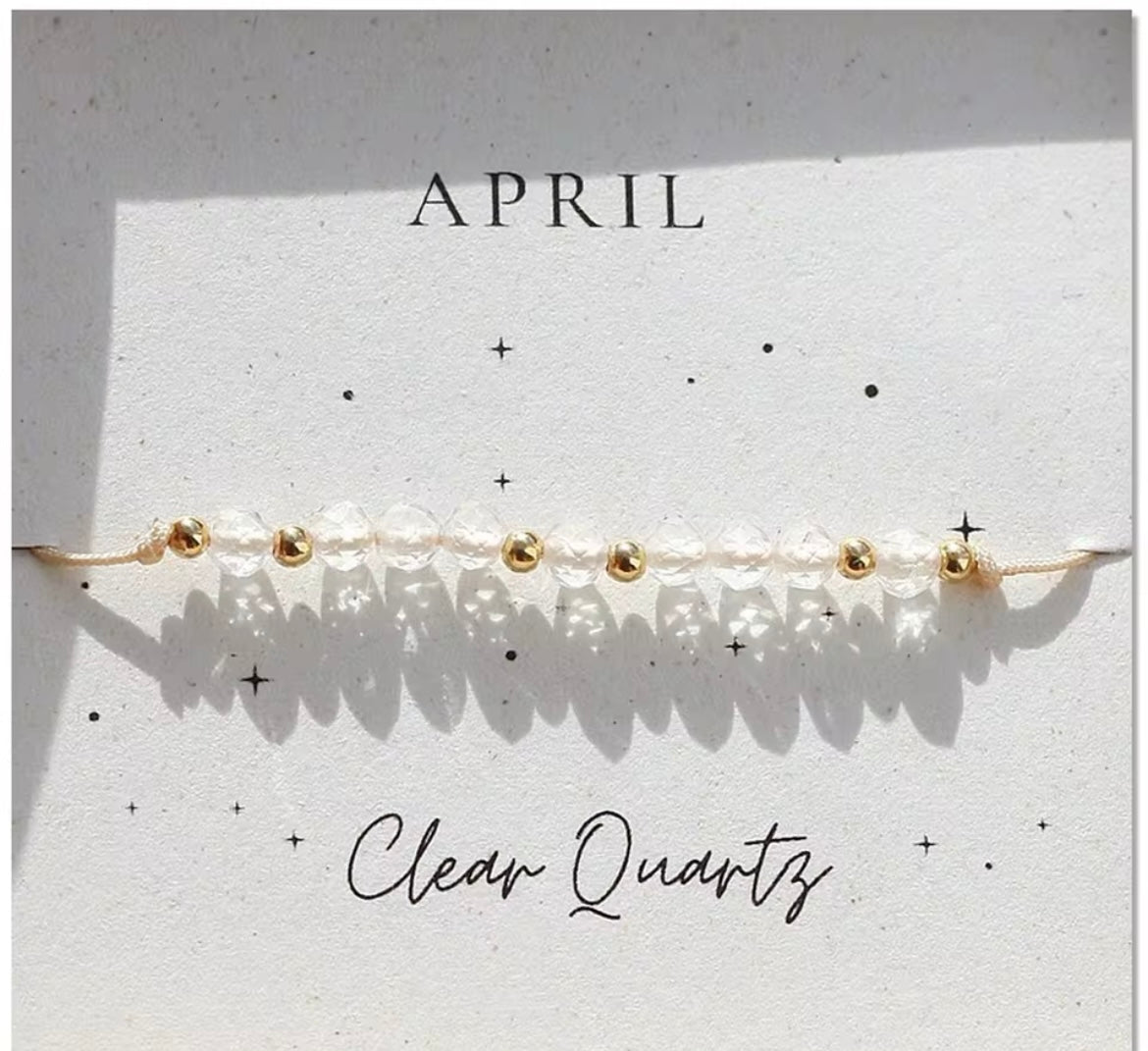 Crystal Birthstone Bracelet