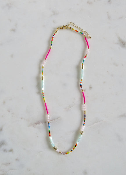 Dainty Crystal Beaded Necklaces