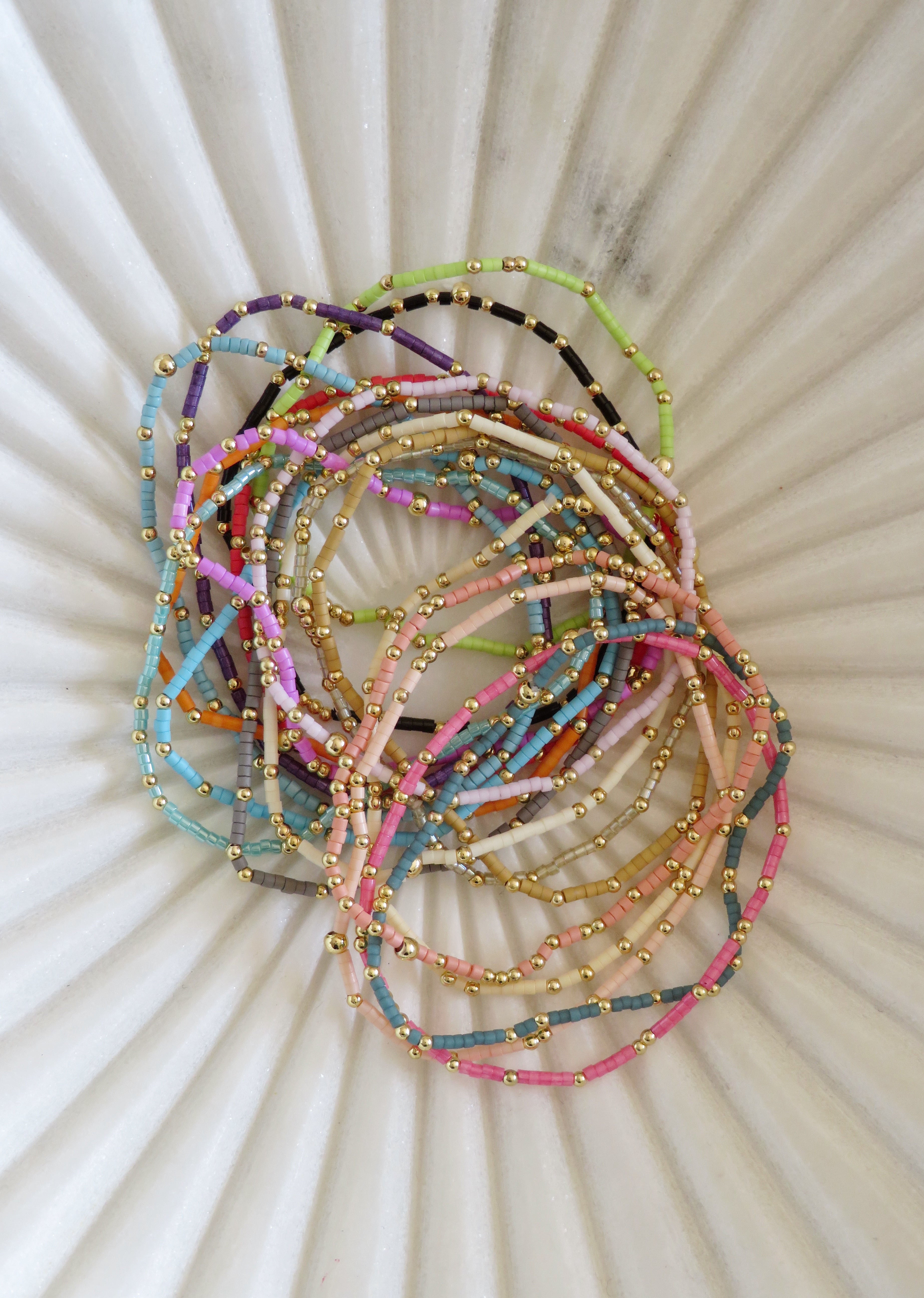 Colorful Beaded Bracelets