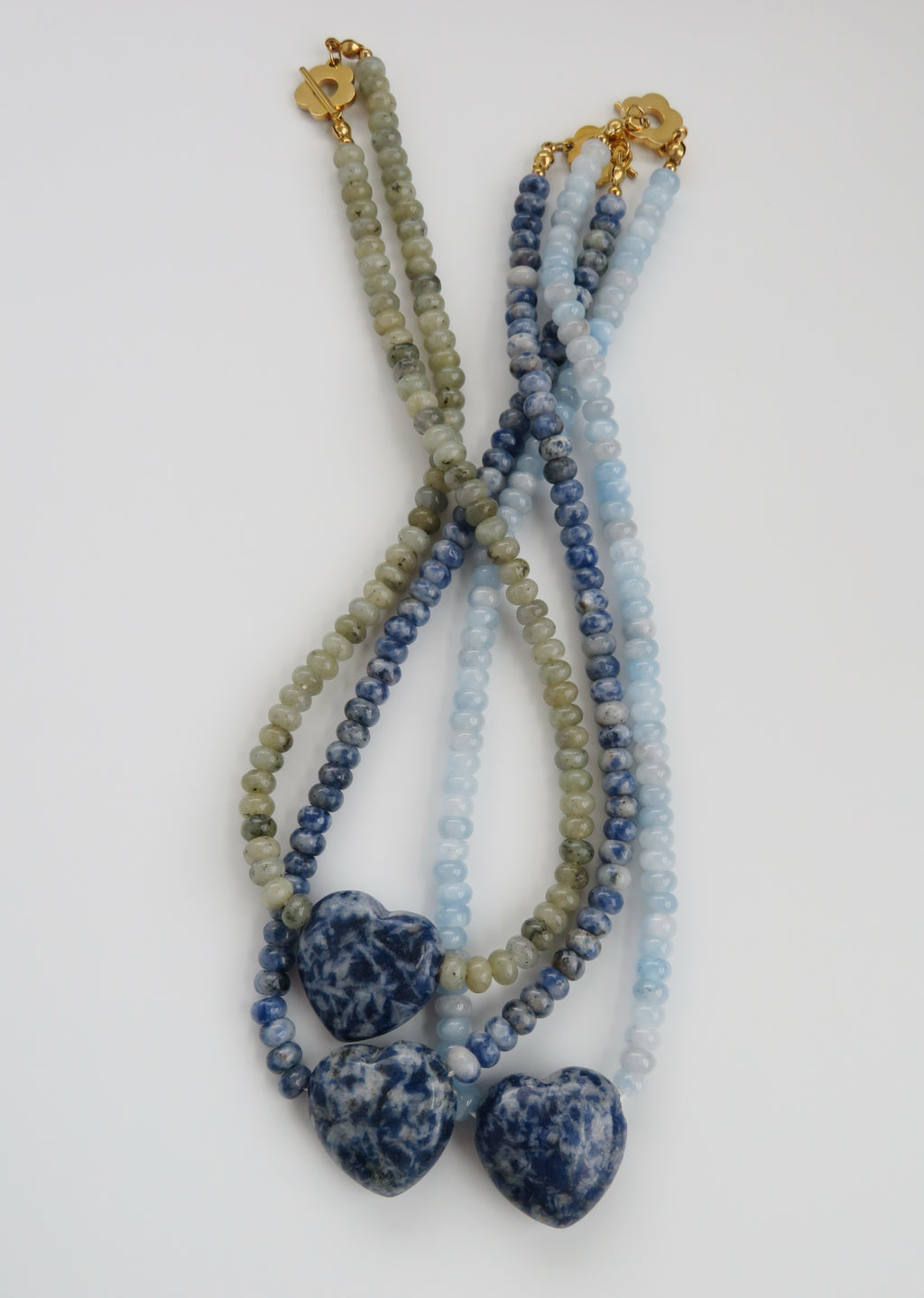 Sag Harbor Beaded Heart Necklace