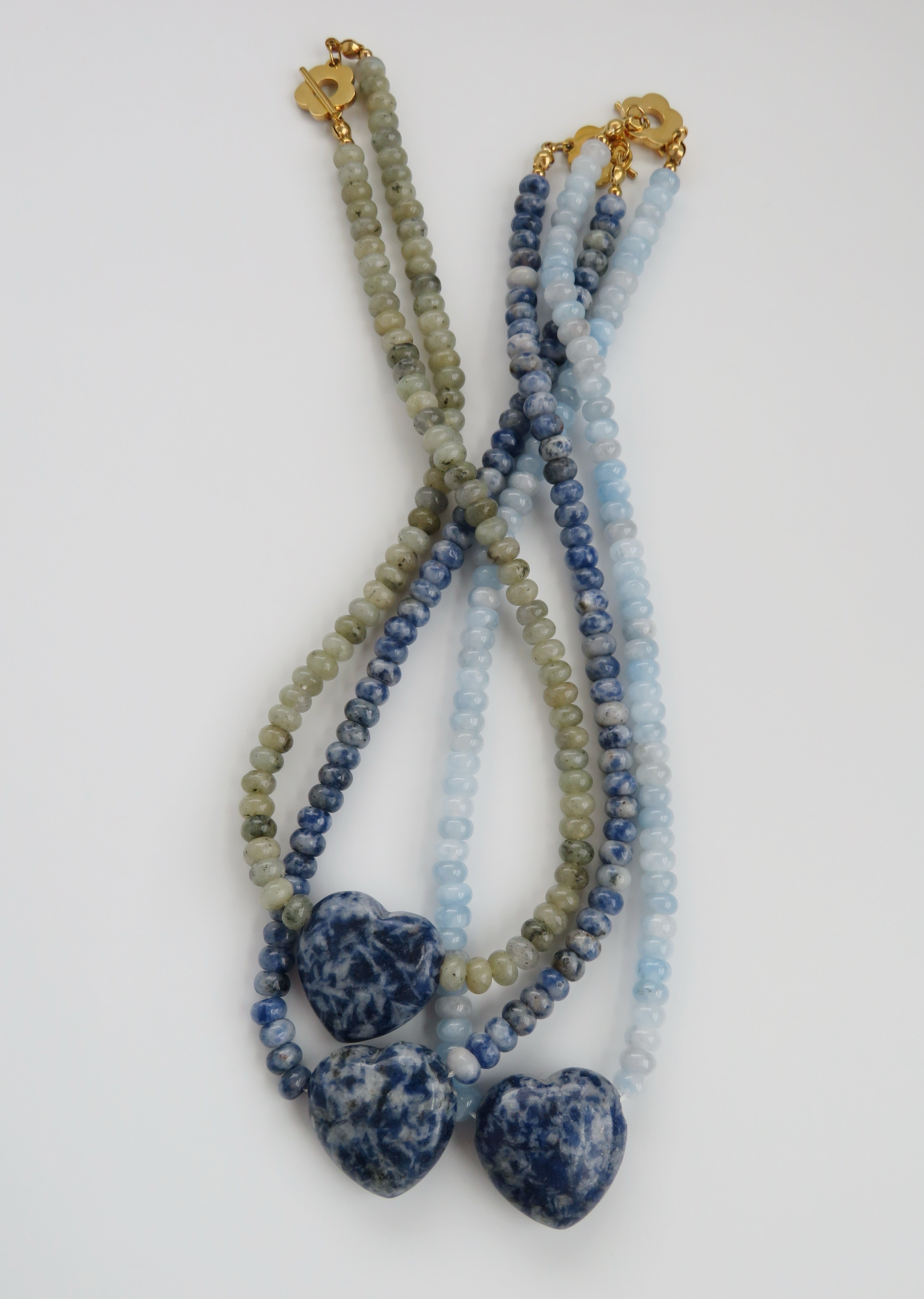 Sag Harbor Beaded Heart Necklace