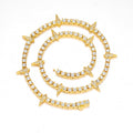 Diamond Spike Necklace