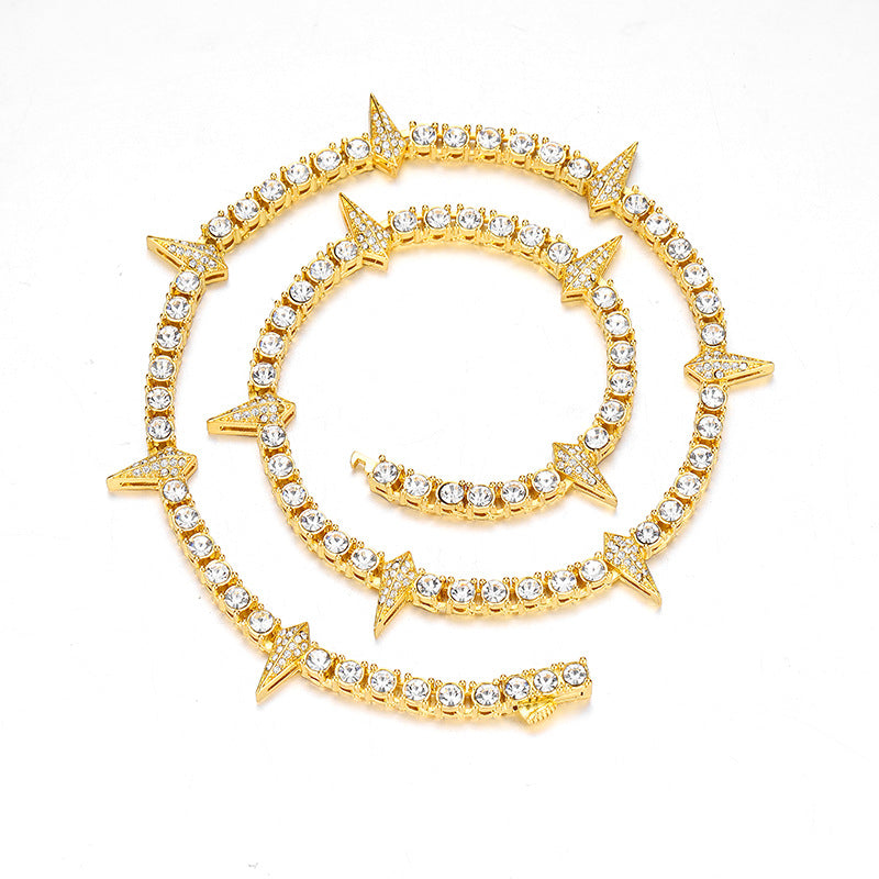 Diamond Spike Necklace