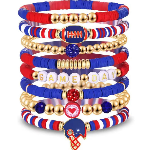 Game Day Wrist Stacks - Football