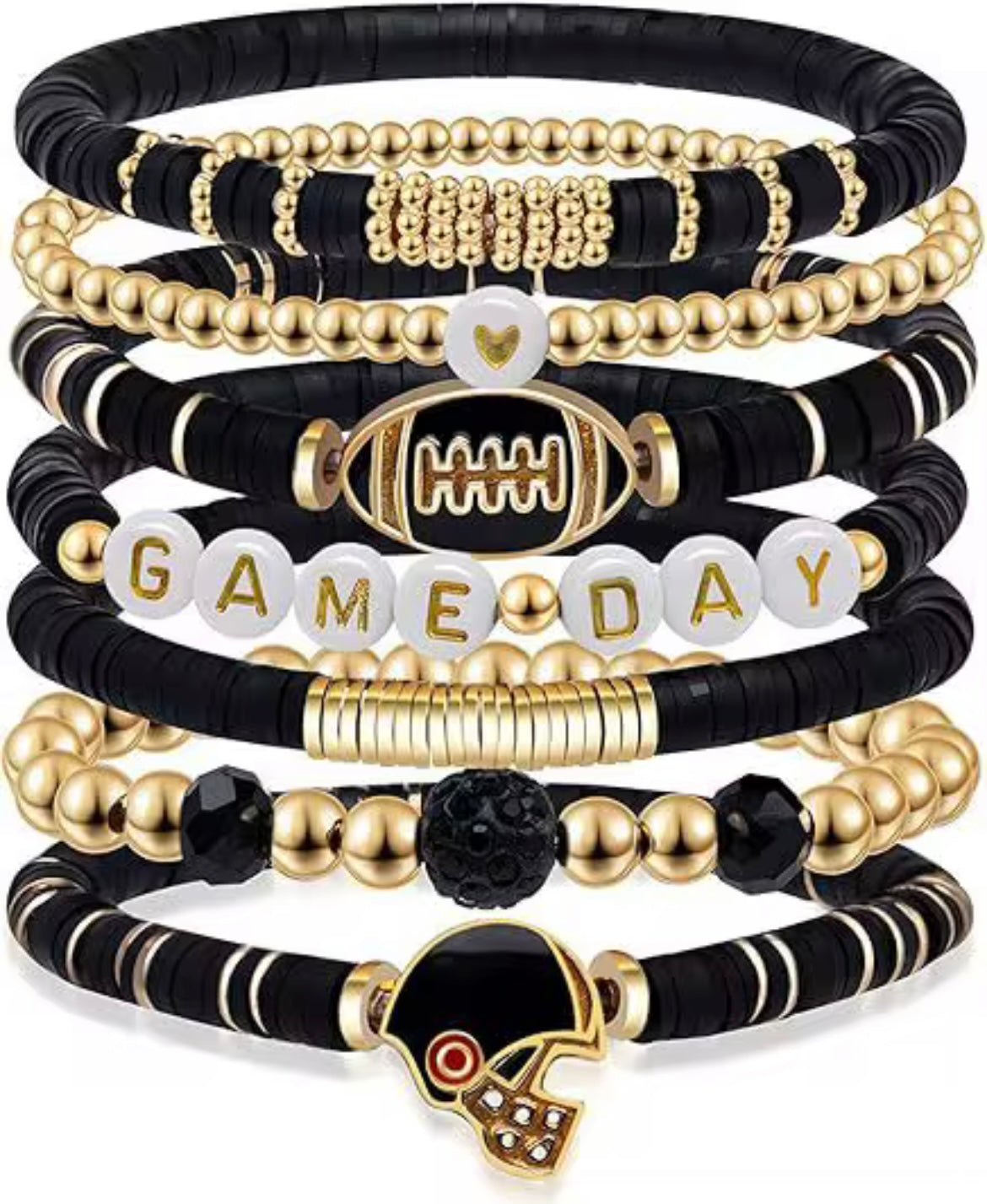 Game Day Wrist Stacks - Football