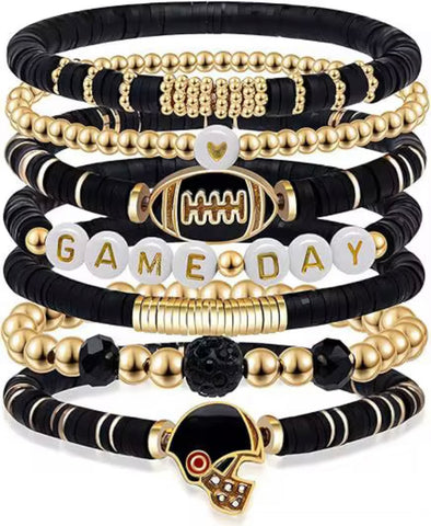 Game Day Wrist Stacks - Football