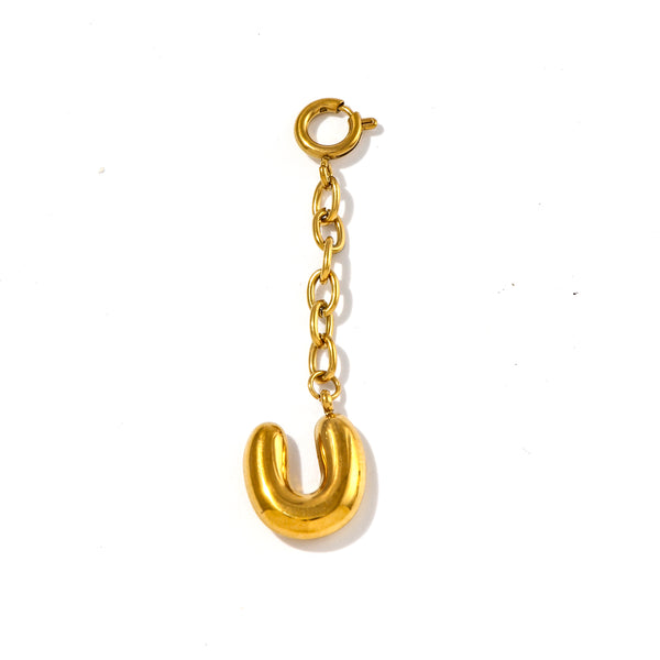 Unique Souls - Bubble Letter Bikini Charms Hinged Clip Clasp - Made for the Water