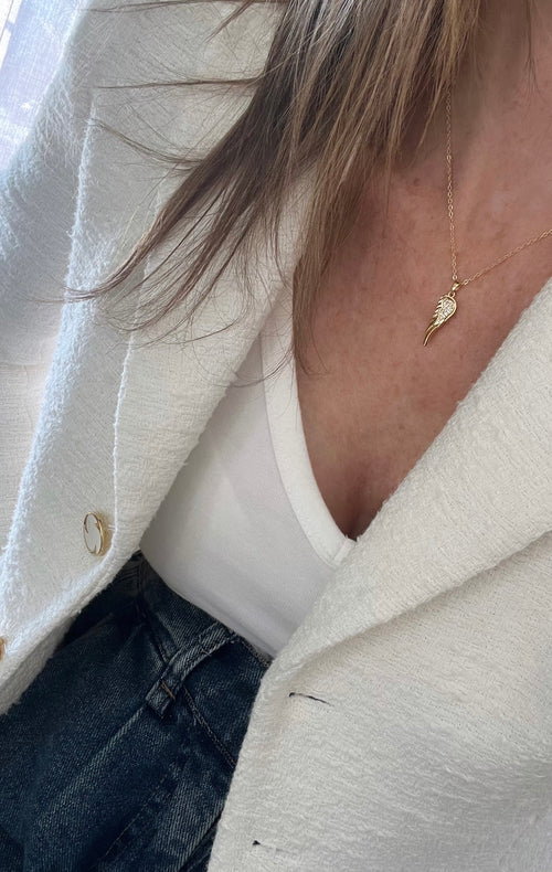 Angel Wing Necklace - Love & Divine Guidance