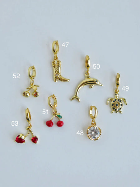Symbolic Clip Charm  - Charms with Hinged Clasp