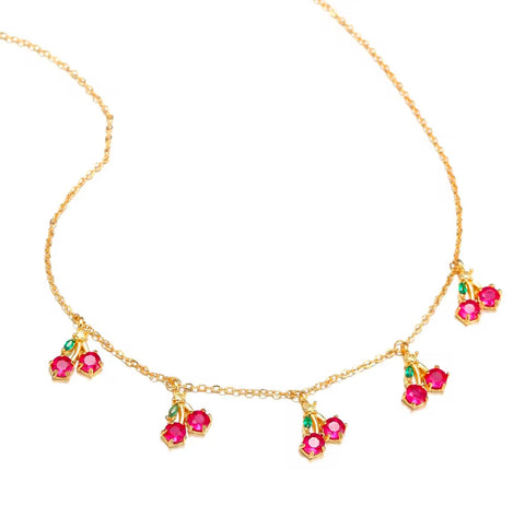 Cherry Necklaces - 3 Styles