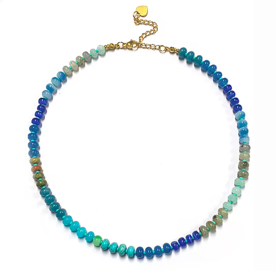 Natural Colorful Beaded Necklaces