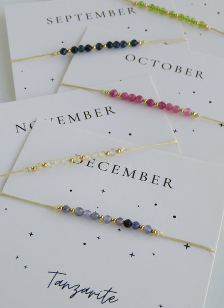 Crystal Birthstone Bracelets