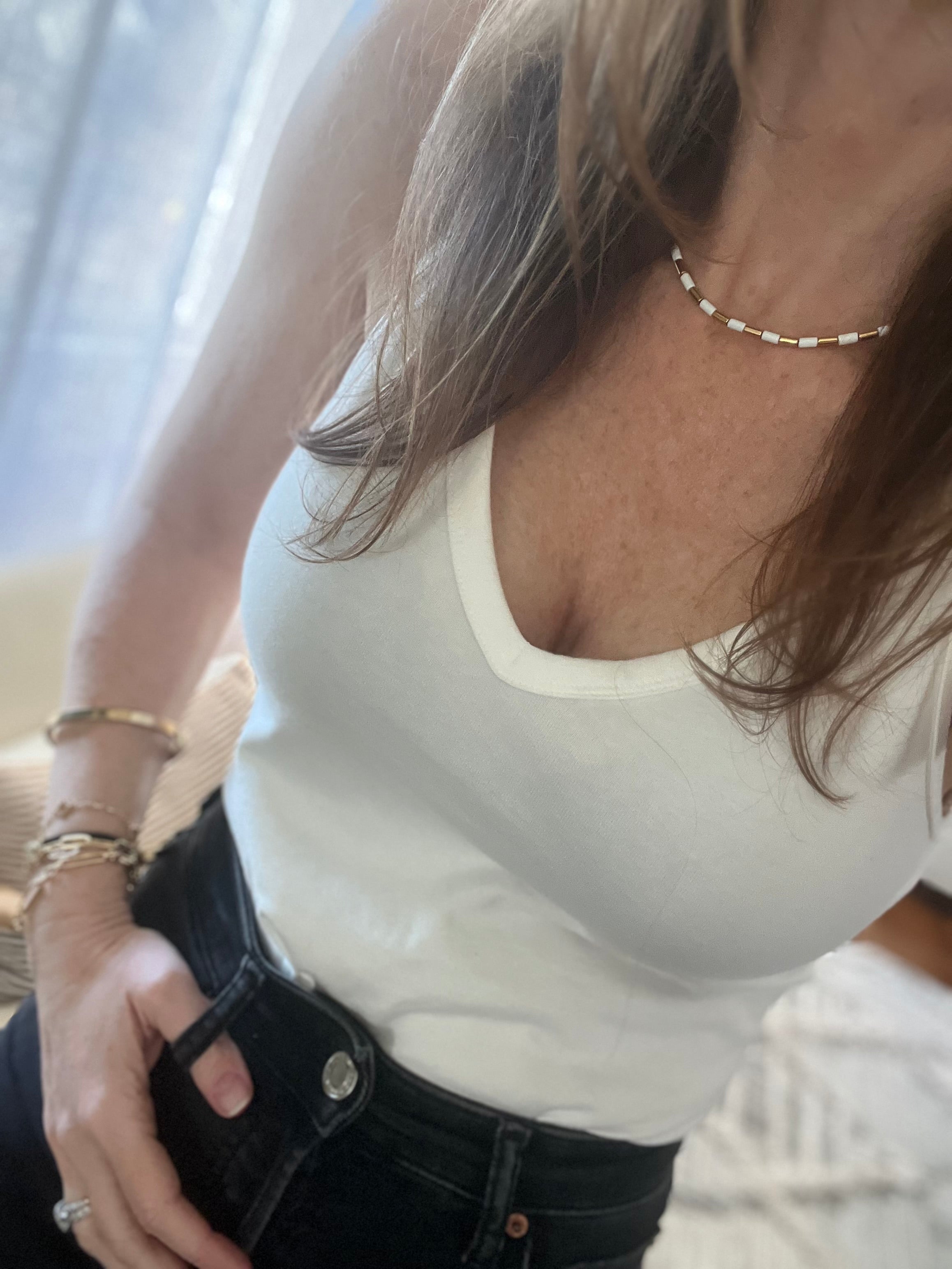 Stella Enamel Tube Necklaces