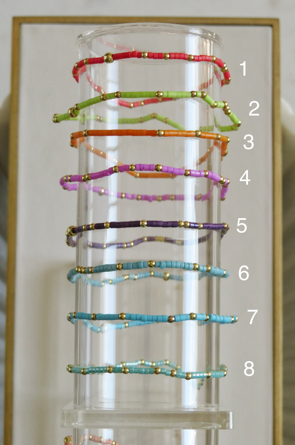 Colorful Beaded Bracelets