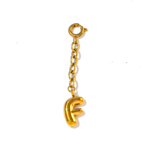 Unique Souls - Bubble Letter Bikini Charms Hinged Clip Clasp - Made for the Water