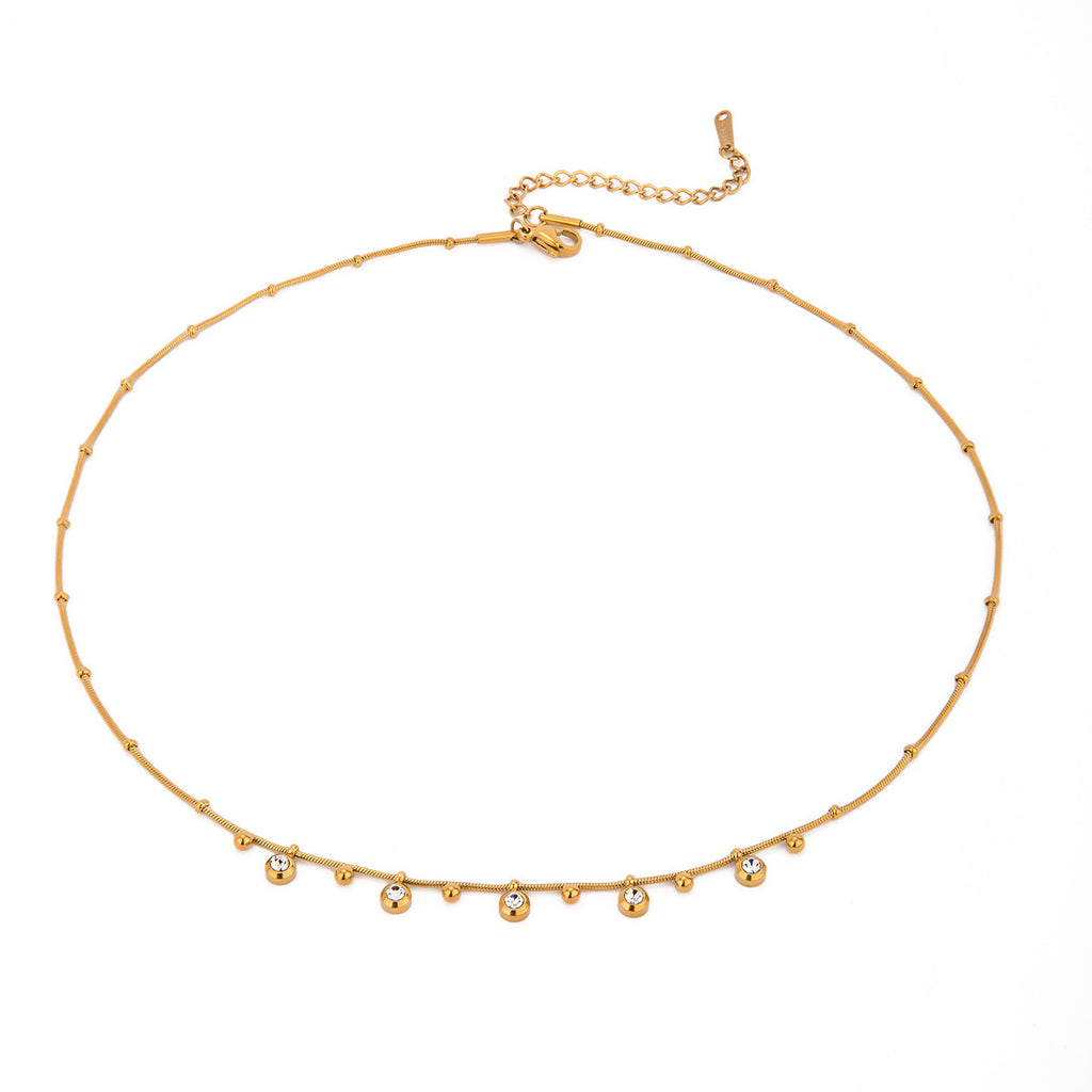 Floating Diamond Necklace