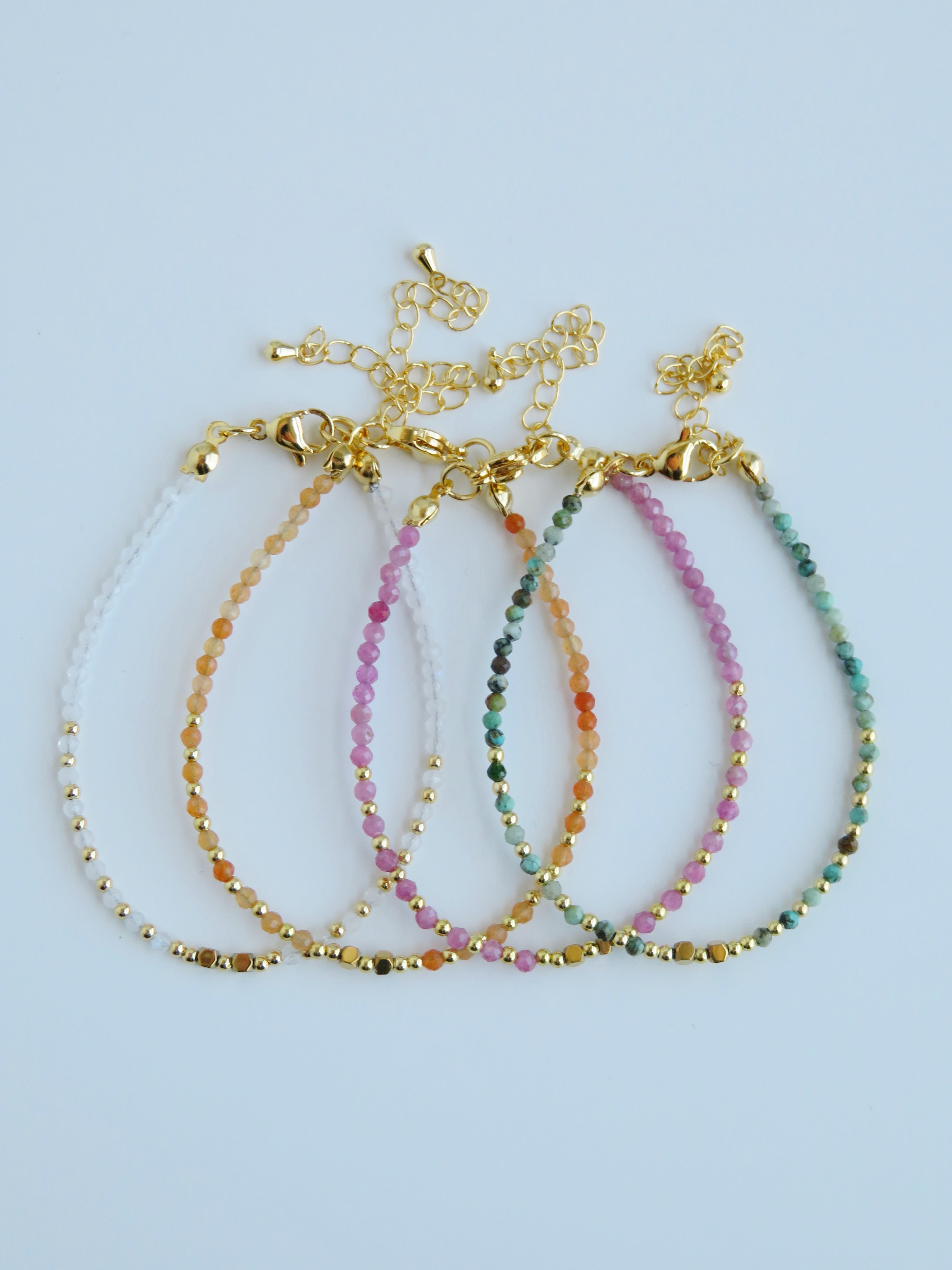 Crystal Beaded Bracelets