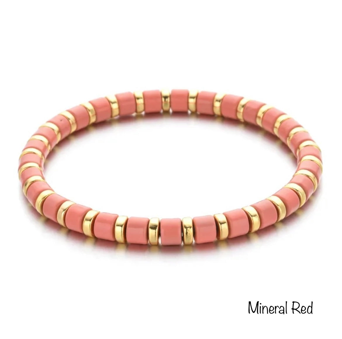 Enamel Stretch Bracelets  - Add Clip Charms