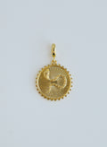 Golden Charms with Hinged Clasp