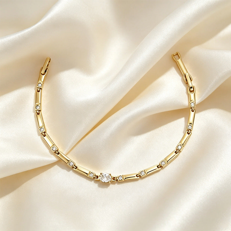Solitaire Diamond Bracelet