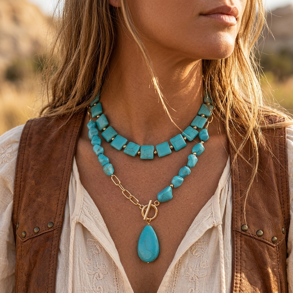 Sardinia Rondelle Necklaces