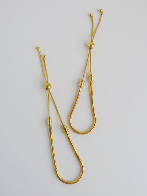 Adjustable Charm Bar Bracelet